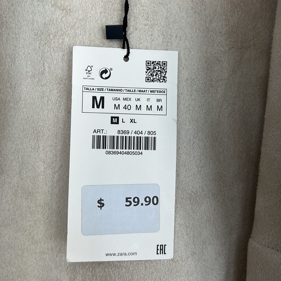 Zara Men’s Fleece vest - Picture 2 of 4